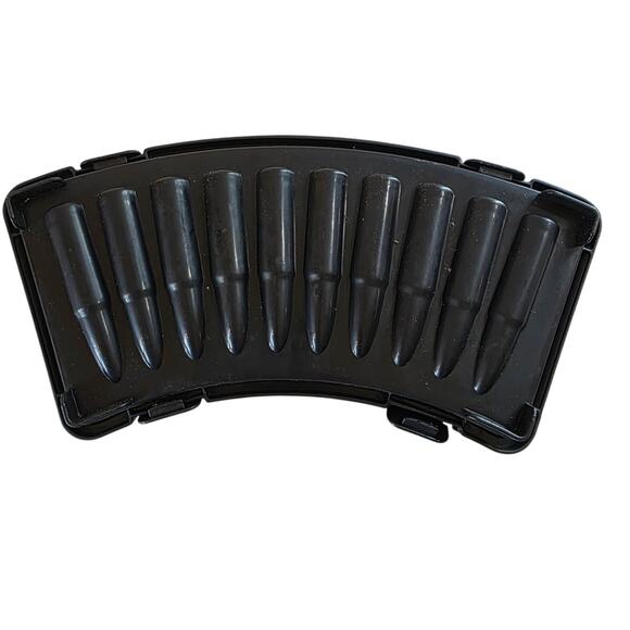 Machine Gun Bullets Ammo Ice Cube Tray Mold - Picture 1 of 5